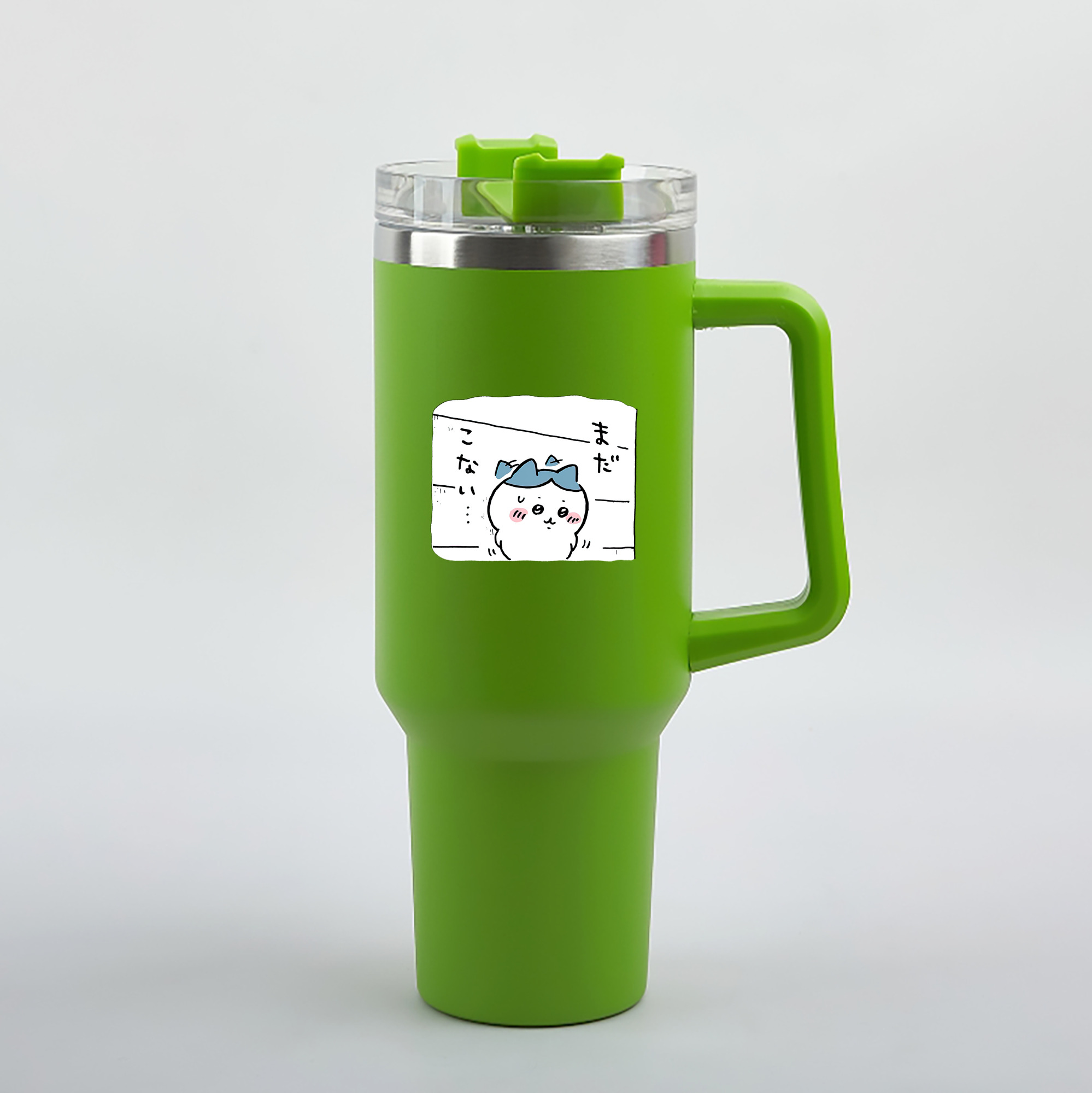 （画像用） ちいかわ ハチワレ Chii-kawa hachiware 1200mL車用タンブラー（カラープリント）